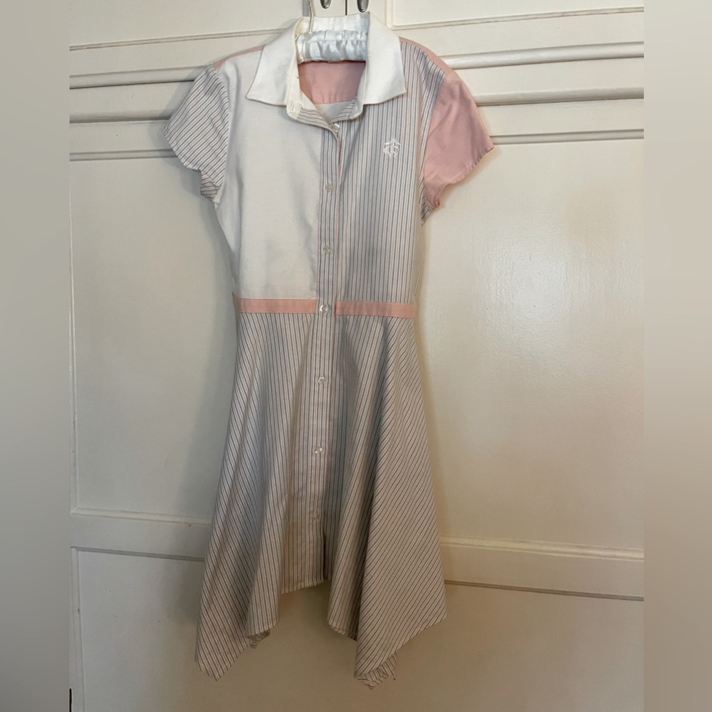 Beautiful girls Brooks Brothers dress size 12. Perfect pastels for Easter 🐣